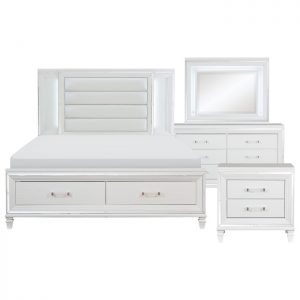 Tamsin White 4pc Bedroom Set