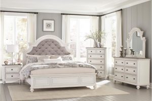 Baylesford 4pc White Bedroom Set