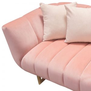 Venus Blush Pink Sofa